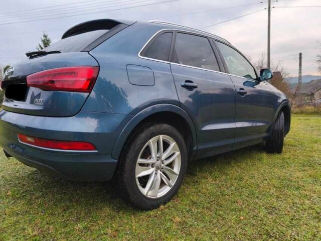 Синий Ауди Ку3, объемом двигателя 2 л и пробегом 103 тыс. км за 10500 $, фото 2 на Automoto.ua