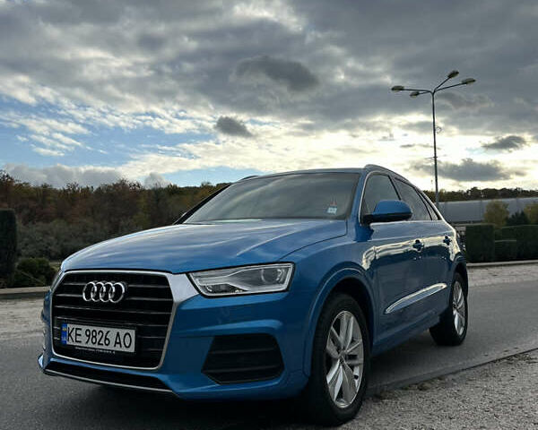 Синий Ауди Ку3, объемом двигателя 2 л и пробегом 130 тыс. км за 18200 $, фото 1 на Automoto.ua