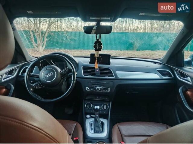 Синий Ауди Ку3, объемом двигателя 2 л и пробегом 185 тыс. км за 15000 $, фото 4 на Automoto.ua