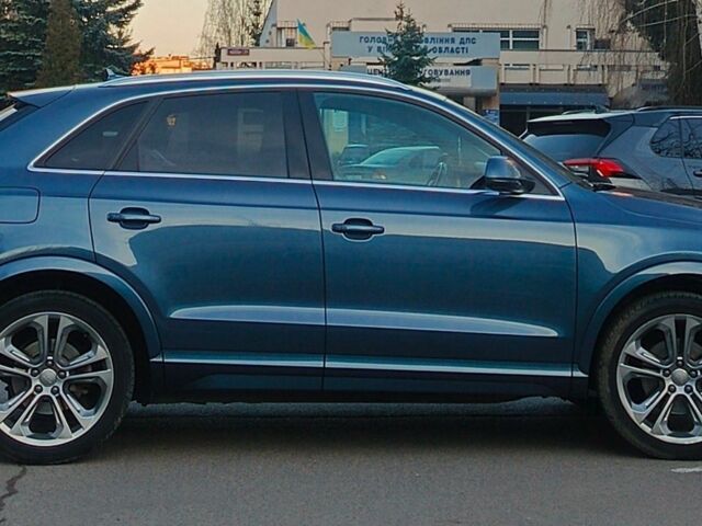 Синий Ауди Ку3, объемом двигателя 2 л и пробегом 185 тыс. км за 15000 $, фото 3 на Automoto.ua