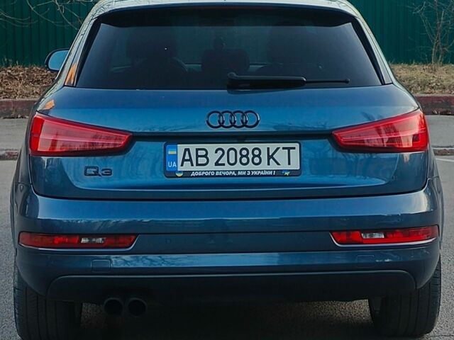 Синий Ауди Ку3, объемом двигателя 2 л и пробегом 185 тыс. км за 15000 $, фото 4 на Automoto.ua