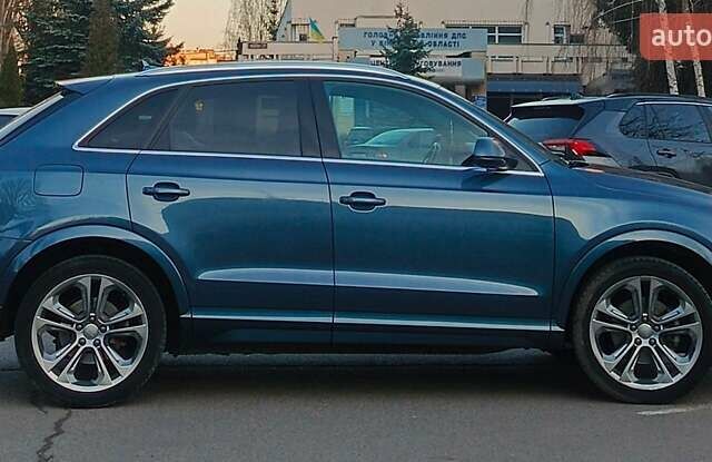 Синий Ауди Ку3, объемом двигателя 2 л и пробегом 185 тыс. км за 15000 $, фото 2 на Automoto.ua