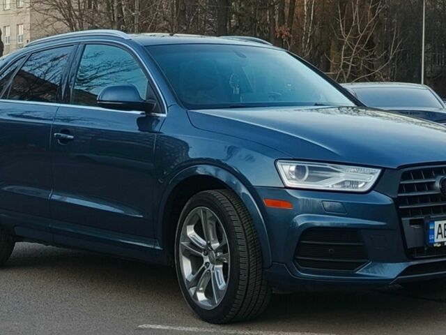 Синий Ауди Ку3, объемом двигателя 2 л и пробегом 185 тыс. км за 15000 $, фото 2 на Automoto.ua