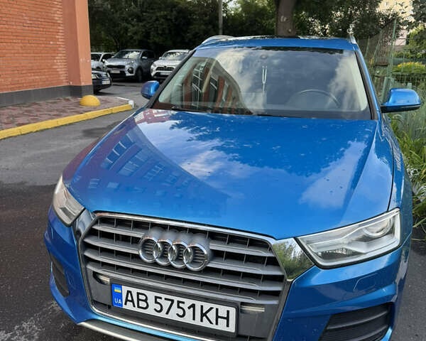 Синий Ауди Ку3, объемом двигателя 2 л и пробегом 232 тыс. км за 14900 $, фото 1 на Automoto.ua