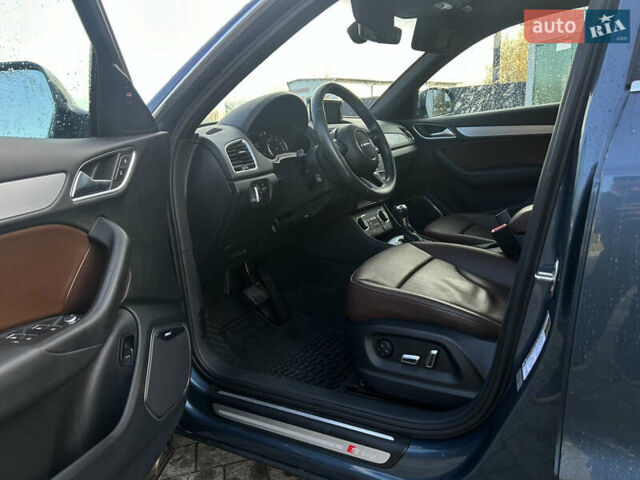 Синий Ауди Ку3, объемом двигателя 2 л и пробегом 93 тыс. км за 18700 $, фото 12 на Automoto.ua