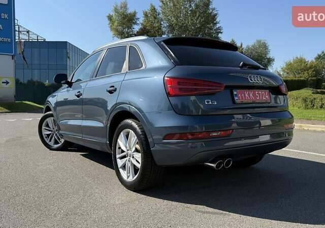 Синий Ауди Ку3, объемом двигателя 1.98 л и пробегом 101 тыс. км за 21200 $, фото 2 на Automoto.ua