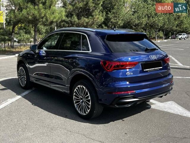 Синий Ауди Ку3, объемом двигателя 2 л и пробегом 46 тыс. км за 26999 $, фото 3 на Automoto.ua