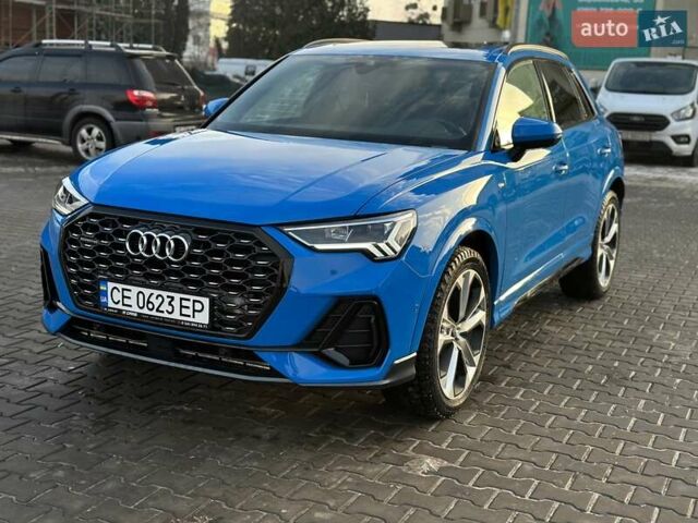 Синий Ауди Ку3, объемом двигателя 1.98 л и пробегом 40 тыс. км за 29800 $, фото 2 на Automoto.ua