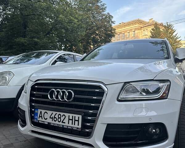 Белый Ауди Ку 5, объемом двигателя 2 л и пробегом 208 тыс. км за 15000 $, фото 3 на Automoto.ua