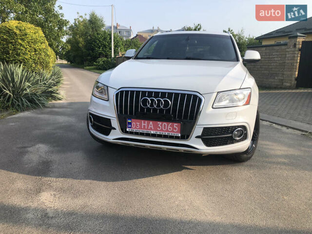 Белый Ауди Ку 5, объемом двигателя 3 л и пробегом 220 тыс. км за 13700 $, фото 1 на Automoto.ua