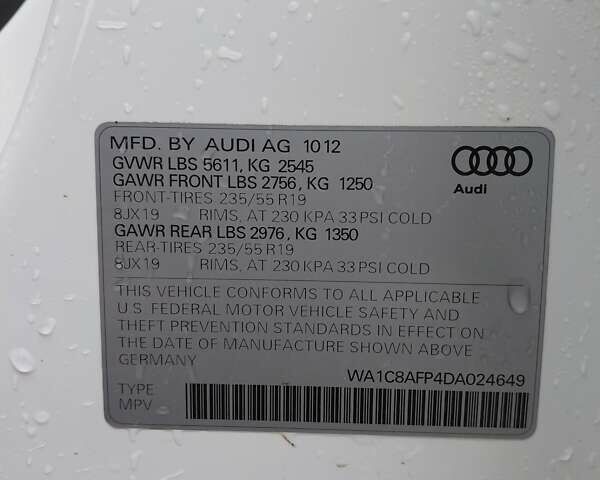 Білий Ауді Ку 5, об'ємом двигуна 0 л та пробігом 270 тис. км за 14300 $, фото 5 на Automoto.ua