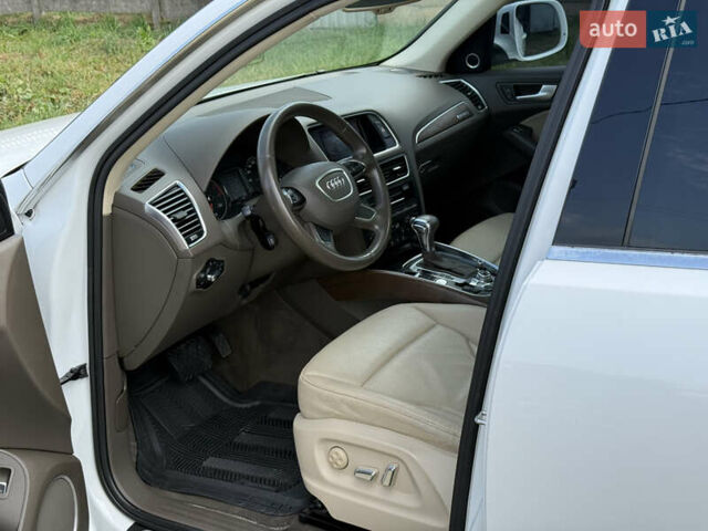 Ауди Ку 5 2013 в Ивано-Франковске на Automoto.ua Белый Ауди Ку 5, объемом двигателя 3 л и пробегом 178 тыс. км за 15500 $, фото 6 на Automoto.ua