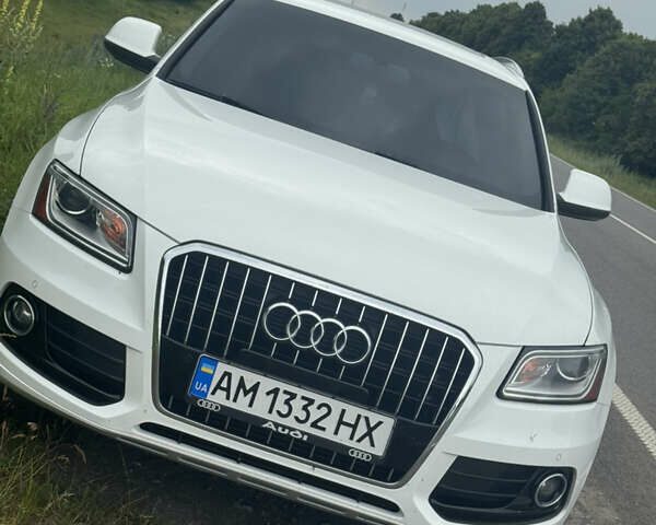 Ауди Ку 5 2014 в Житомире на Automoto.ua Белый Ауди Ку 5, объемом двигателя 1.98 л и пробегом 256 тыс. км за 15700 $, фото 1 на Automoto.ua