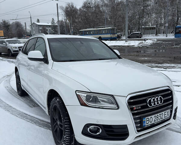 Белый Ауди Ку 5, объемом двигателя 2 л и пробегом 150 тыс. км за 17000 $, фото 1 на Automoto.ua