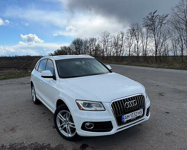 Ауди Ку 5 2014 в Житомире на Automoto.ua Белый Ауди Ку 5, объемом двигателя 1.98 л и пробегом 256 тыс. км за 15700 $, фото 6 на Automoto.ua