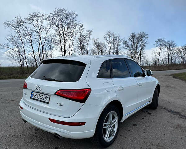 Ауди Ку 5 2014 в Житомире на Automoto.ua Белый Ауди Ку 5, объемом двигателя 1.98 л и пробегом 256 тыс. км за 15700 $, фото 5 на Automoto.ua