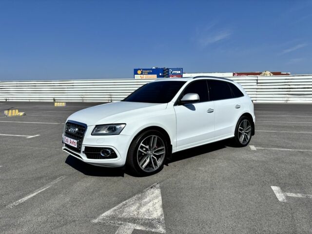 Белый Ауди Ку 5, объемом двигателя 3 л и пробегом 213 тыс. км за 18700 $, фото 1 на Automoto.ua