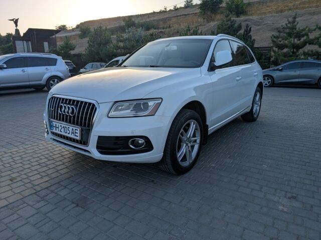 Ауди Ку 5 2014 в Одессе на Automoto.ua Белый Ауди Ку 5, объемом двигателя 2 л и пробегом 203 тыс. км за 15500 $, фото 1 на Automoto.ua