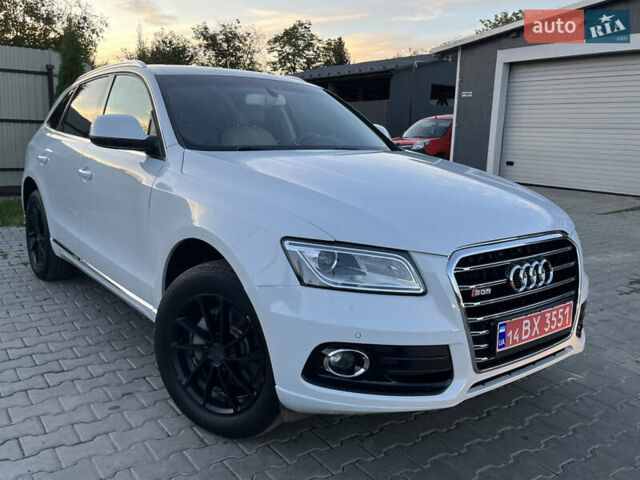 Белый Ауди Ку 5, объемом двигателя 2 л и пробегом 156 тыс. км за 14650 $, фото 1 на Automoto.ua