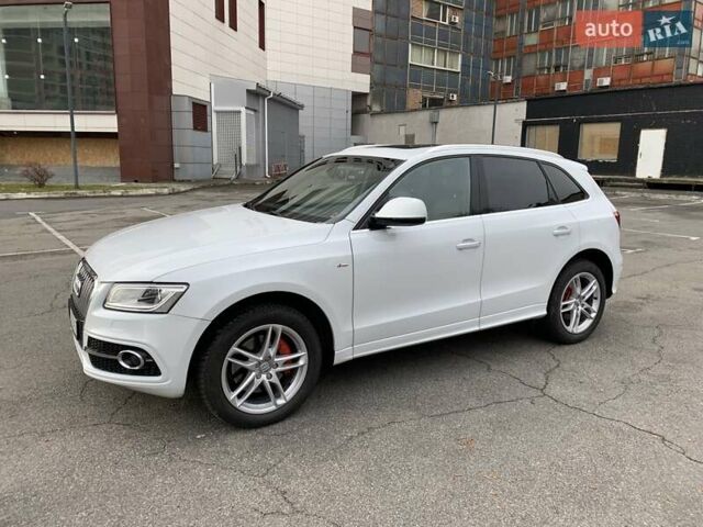 Белый Ауди Ку 5, объемом двигателя 3 л и пробегом 127 тыс. км за 18500 $, фото 1 на Automoto.ua