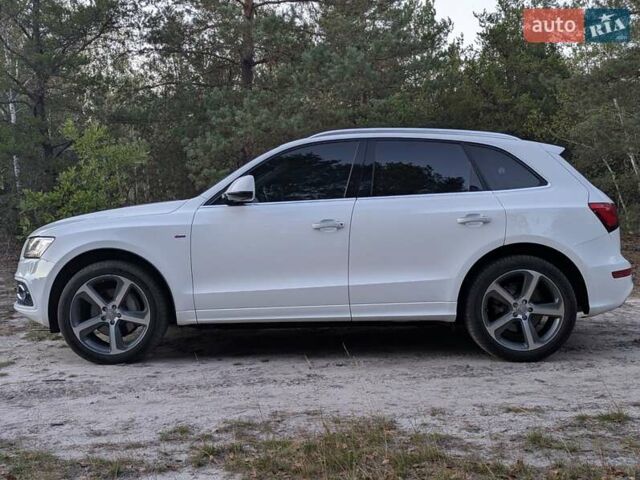 Ауді Ку 5 2015 у Києві на Automoto.ua Білий Ауді Ку 5, об'ємом двигуна 3 л та пробігом 95 тис. км за 17999 $, фото 15 на Automoto.ua