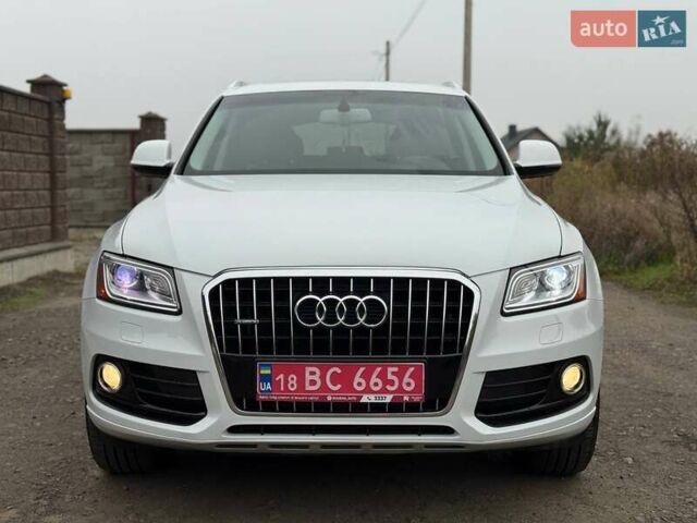 Белый Ауди Ку 5, объемом двигателя 2 л и пробегом 124 тыс. км за 16400 $, фото 1 на Automoto.ua