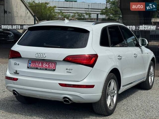 Ауди Ку 5 2015 в Днепре (Днепропетровске) на Automoto.ua Белый Ауди Ку 5, объемом двигателя 2 л и пробегом 160 тыс. км за 17800 $, фото 5 на Automoto.ua