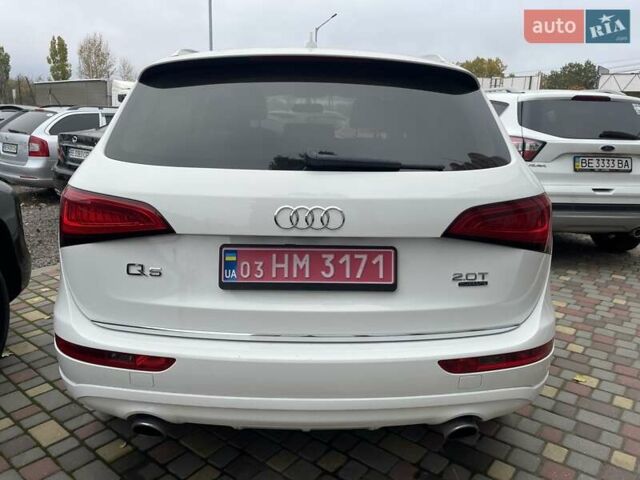Белый Ауди Ку 5, объемом двигателя 2 л и пробегом 229 тыс. км за 15200 $, фото 2 на Automoto.ua