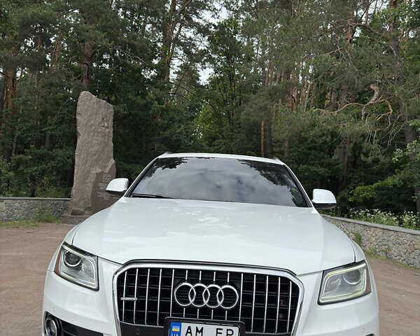 Белый Ауди Ку 5, объемом двигателя 2 л и пробегом 133 тыс. км за 20500 $, фото 2 на Automoto.ua