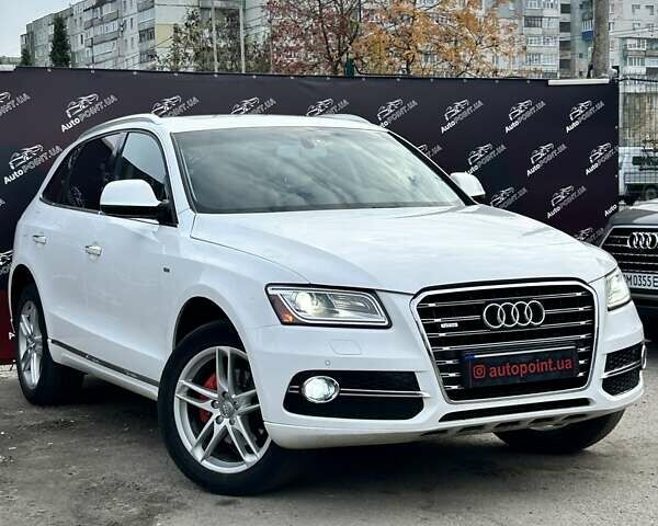 Ауди Ку 5 2015 в Сумах на Automoto.ua Белый Ауди Ку 5, объемом двигателя 1.98 л и пробегом 226 тыс. км за 16900 $, фото 2 на Automoto.ua