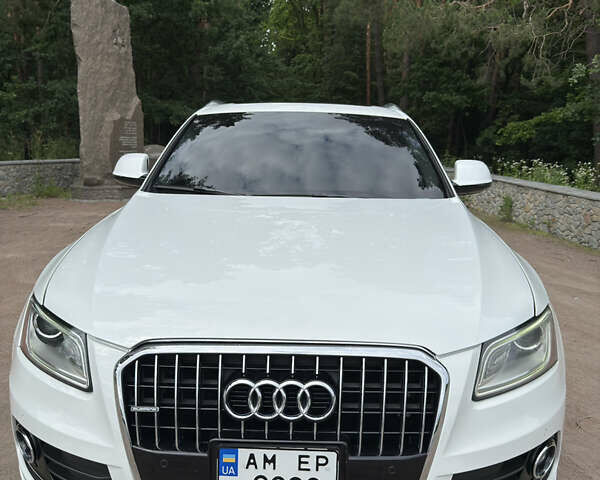 Белый Ауди Ку 5, объемом двигателя 2 л и пробегом 133 тыс. км за 20500 $, фото 1 на Automoto.ua