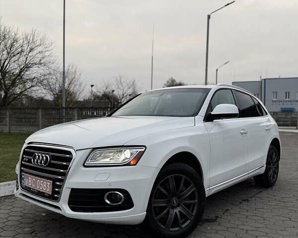 Белый Ауди Ку 5, объемом двигателя 3 л и пробегом 244 тыс. км за 18900 $, фото 1 на Automoto.ua