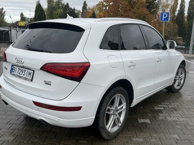Ауди Ку 5 2015 в Полтаве на Automoto.ua Белый Ауди Ку 5, объемом двигателя 2 л и пробегом 208 тыс. км за 15700 $, фото 2 на Automoto.ua