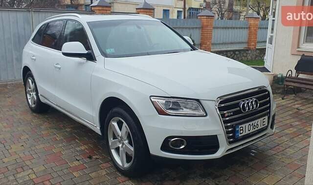 Белый Ауди Ку 5, объемом двигателя 3 л и пробегом 133 тыс. км за 21500 $, фото 1 на Automoto.ua