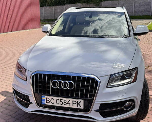 Ауди Ку 5 2016 в Львове на Automoto.ua Белый Ауди Ку 5, объемом двигателя 3 л и пробегом 88 тыс. км за 17600 $, фото 12 на Automoto.ua