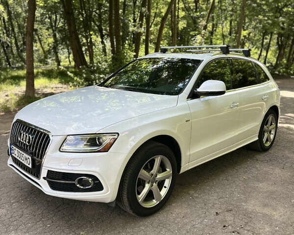 Ауди Ку 5 2016 в Львове на Automoto.ua Белый Ауди Ку 5, объемом двигателя 1.98 л и пробегом 91 тыс. км за 23800 $, фото 1 на Automoto.ua