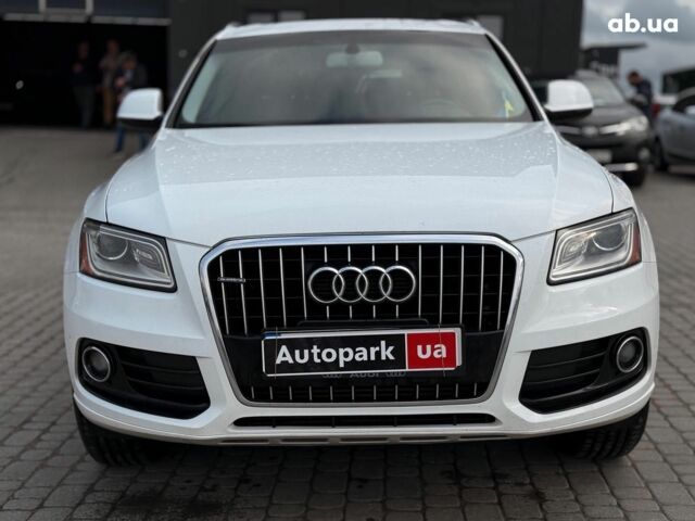 Белый Ауди Ку 5, объемом двигателя 2 л и пробегом 196 тыс. км за 15990 $, фото 1 на Automoto.ua