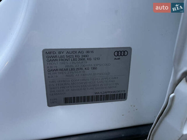 Белый Ауди Ку 5, объемом двигателя 2 л и пробегом 233 тыс. км за 15500 $, фото 24 на Automoto.ua