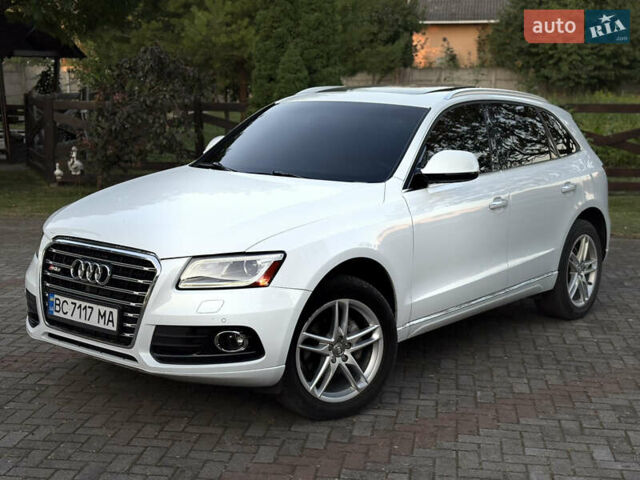 Ауди Ку 5 2016 в Львове на Automoto.ua Белый Ауди Ку 5, объемом двигателя 2 л и пробегом 181 тыс. км за 17850 $, фото 10 на Automoto.ua