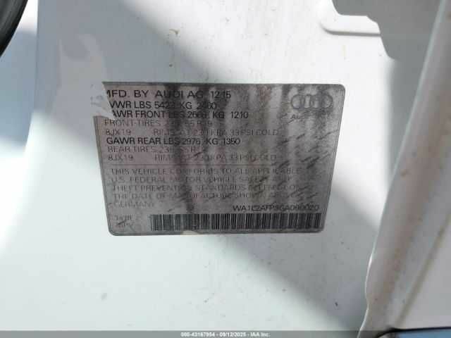 Білий Ауді Ку 5, об'ємом двигуна 2 л та пробігом 90 тис. км за 2200 $, фото 8 на Automoto.ua