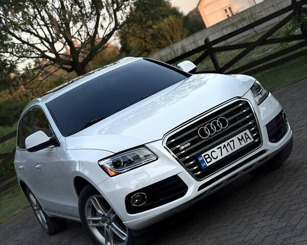 Ауди Ку 5 2016 в Львове на Automoto.ua Белый Ауди Ку 5, объемом двигателя 2 л и пробегом 181 тыс. км за 17850 $, фото 13 на Automoto.ua