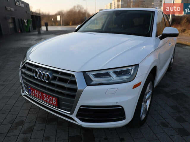 Белый Ауди Ку 5, объемом двигателя 1.98 л и пробегом 107 тыс. км за 29500 $, фото 2 на Automoto.ua