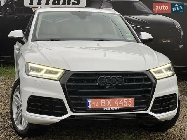 Ауди Ку 5 2017 в Стрые на Automoto.ua Белый Ауди Ку 5, объемом двигателя 2 л и пробегом 215 тыс. км за 23800 $, фото 2 на Automoto.ua