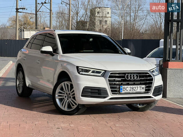 Белый Ауди Ку 5, объемом двигателя 2 л и пробегом 43 тыс. км за 27950 $, фото 5 на Automoto.ua