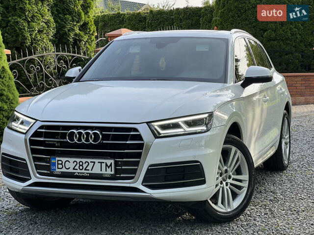 Білий Ауді Ку 5, об'ємом двигуна 2 л та пробігом 50 тис. км за 24899 $, фото 2 на Automoto.ua