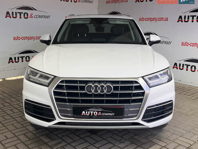 Білий Ауді Ку 5, об'ємом двигуна 2 л та пробігом 46 тис. км за 25950 $, фото 1 на Automoto.ua