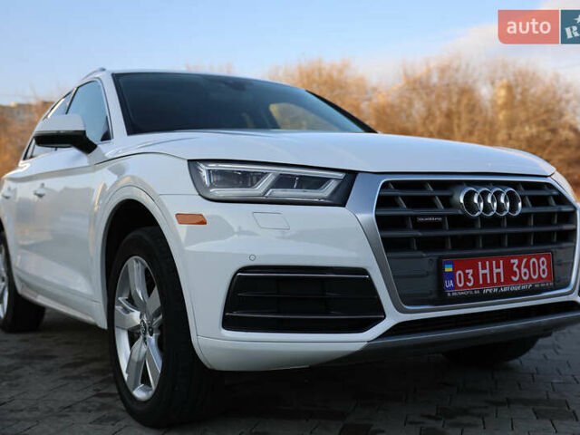 Белый Ауди Ку 5, объемом двигателя 1.98 л и пробегом 107 тыс. км за 29500 $, фото 3 на Automoto.ua