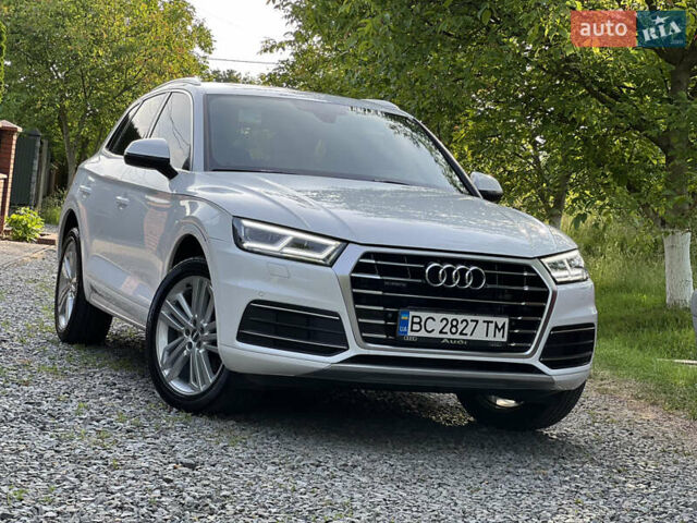 Білий Ауді Ку 5, об'ємом двигуна 2 л та пробігом 50 тис. км за 24899 $, фото 12 на Automoto.ua