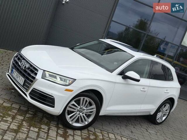 Білий Ауді Ку 5, об'ємом двигуна 2 л та пробігом 163 тис. км за 26750 $, фото 1 на Automoto.ua