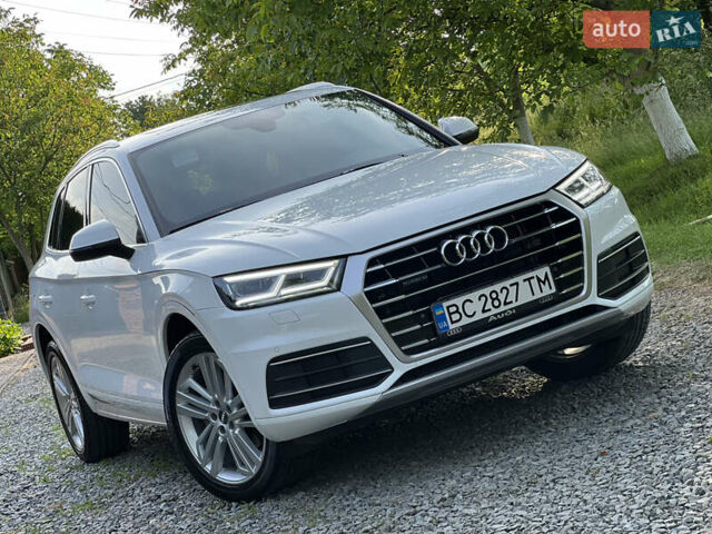 Білий Ауді Ку 5, об'ємом двигуна 2 л та пробігом 50 тис. км за 24899 $, фото 7 на Automoto.ua